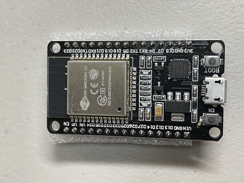 30-pin ESP32 DOIT-DevKit-v1 microcontroller